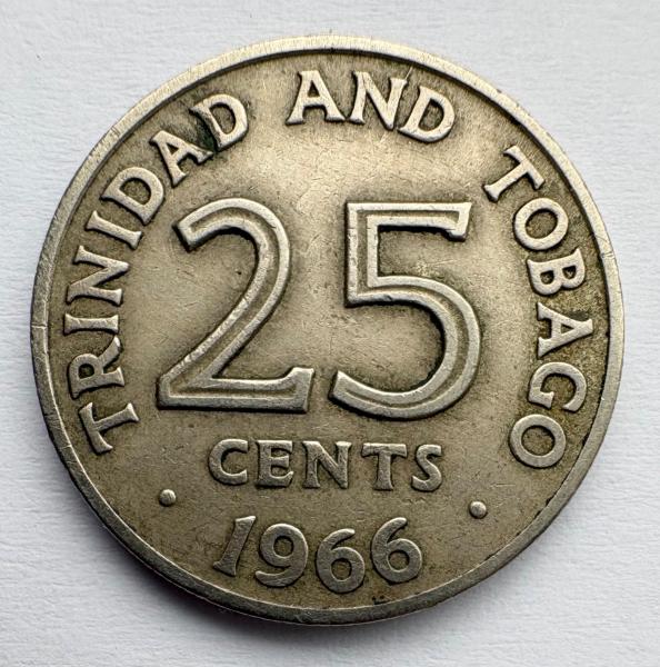 Trinidadas ir Tobagas 25 c 1966