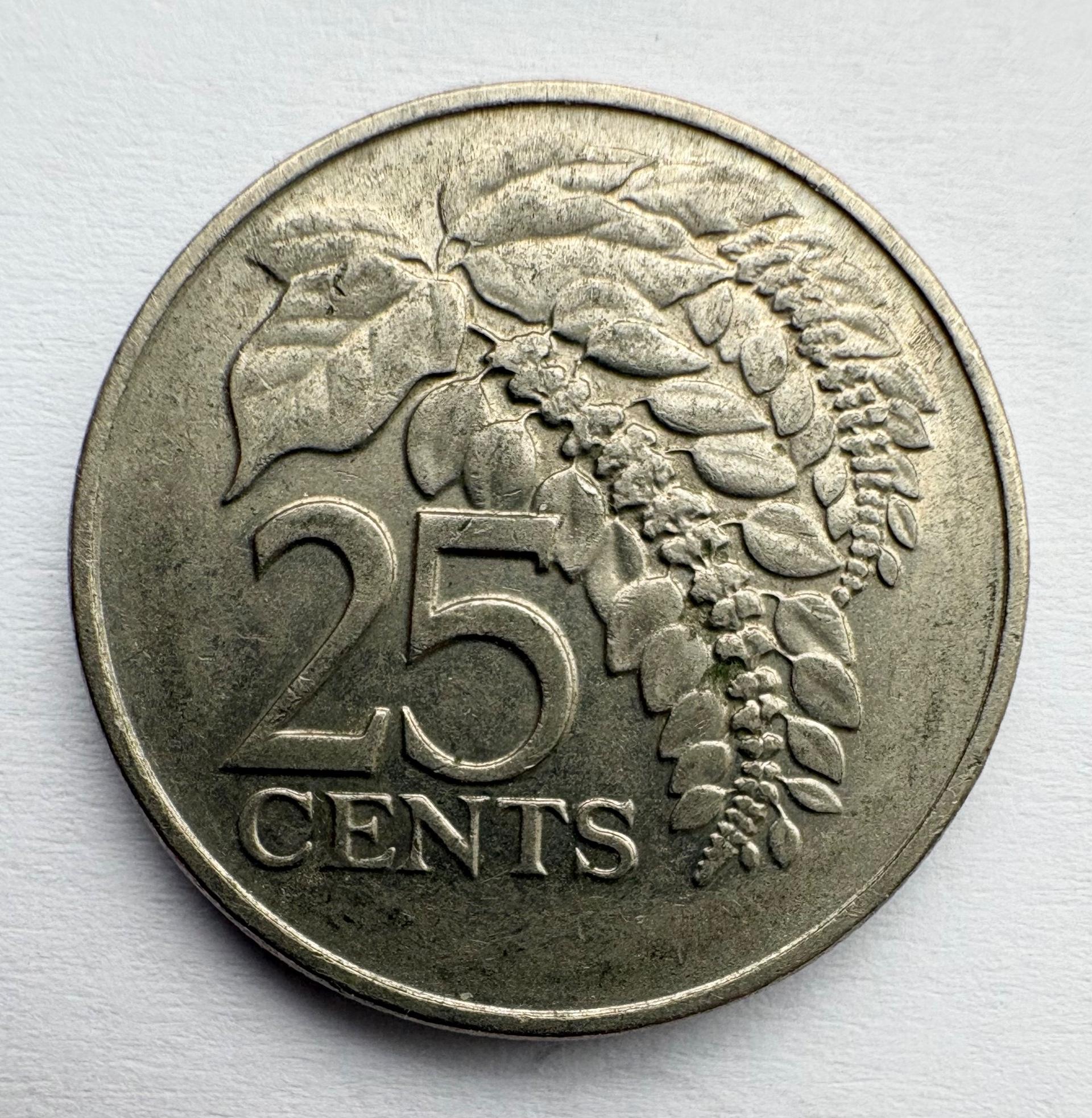 Trinidadas ir Tobagas 25 c 1975