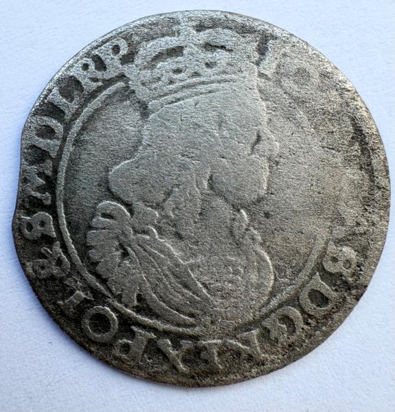 Jono Kazimiero 6 grašiai 1662 