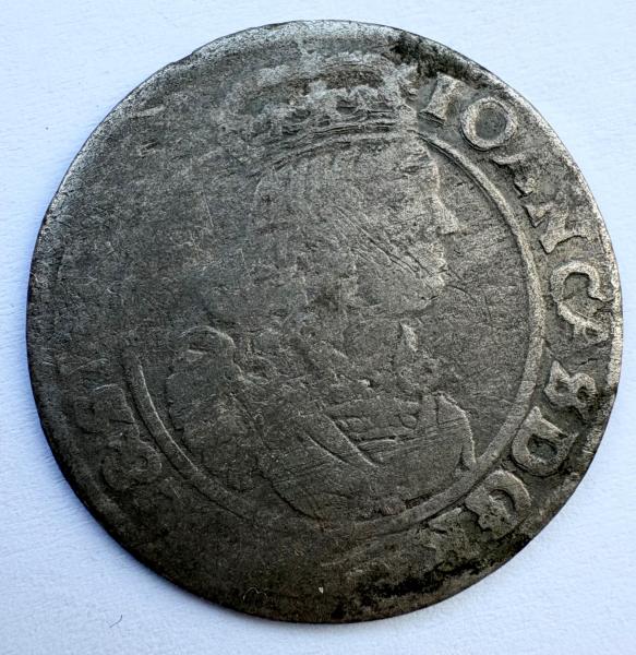 Jono Kazimiero 6 grašiai 1662