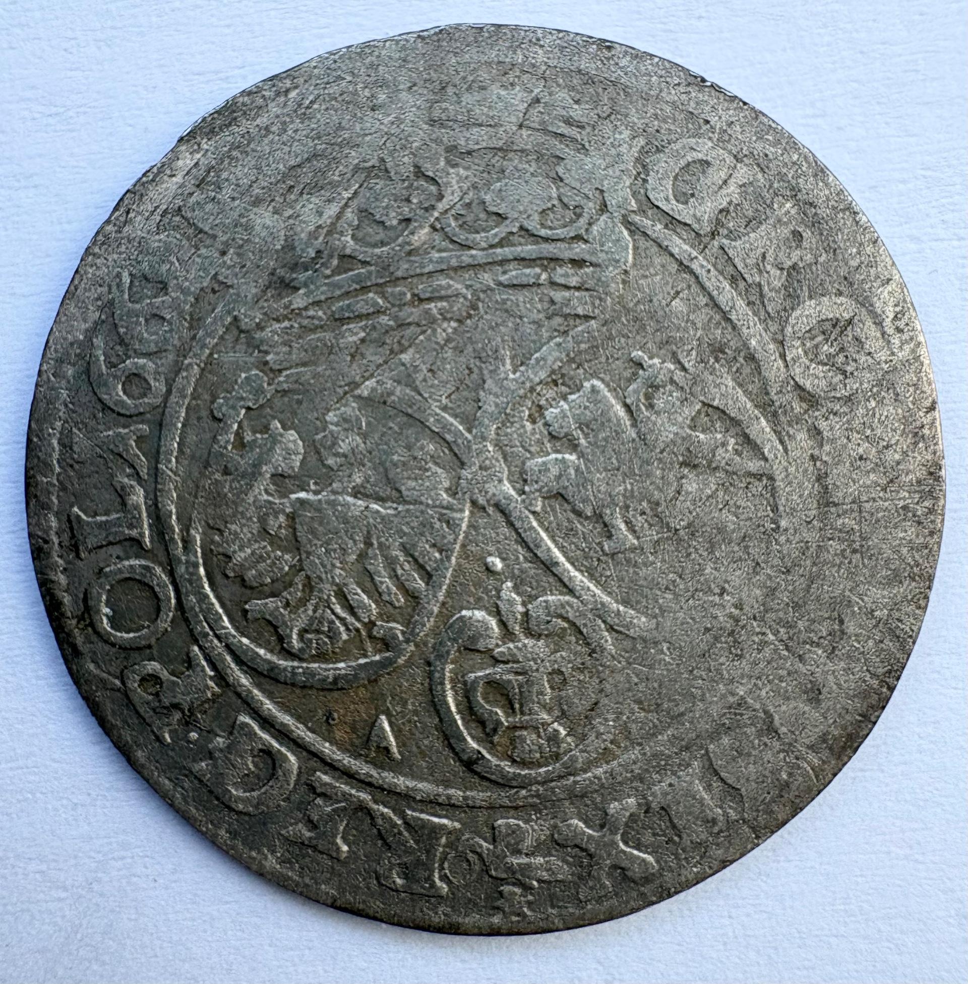 Jono Kazimiero 6 grašiai 1662