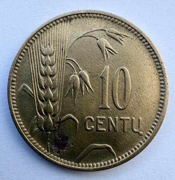 LIetuva 10 ct 1925