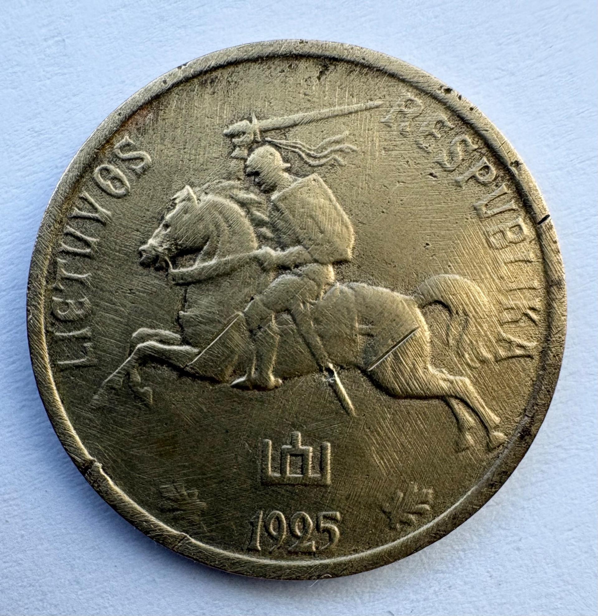 LIetuva 5 ct 1925