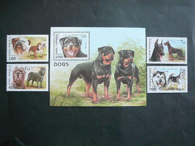 Somalis 1997 Sunys svarus MNH #22