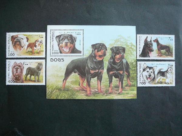 Somalis 1997 Sunys svarus MNH #22