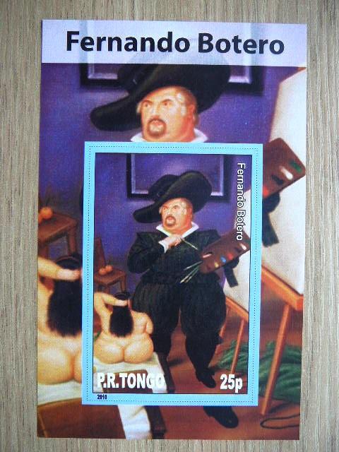 Tonga 2010 Daile Fernando Bolero svarus #bd