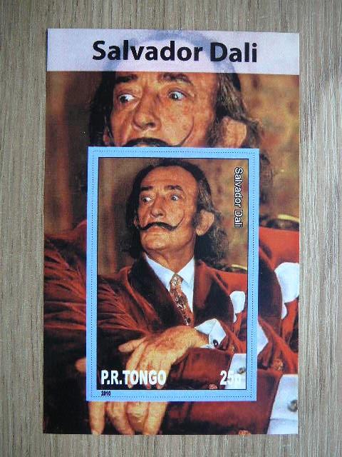 Tonga 2010 Daile Salvadoras Dali svarus #bd