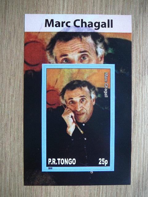 Tonga 2010 Daile Markas Šagalas svarus #bd