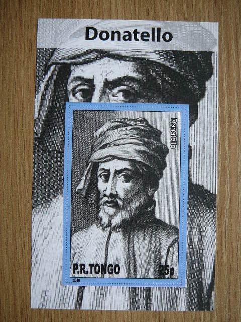 Tonga 2010 Daile Donatello svarus #bd