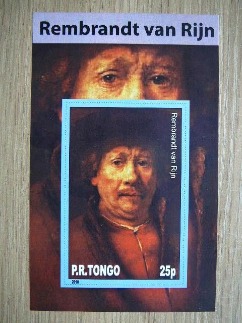 Tonga 2010 Daile Rembrantas svarus #bd