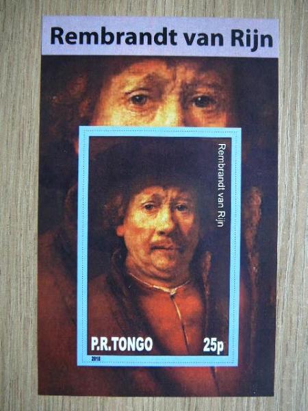 Tonga 2010 Daile Rembrantas svarus #bd