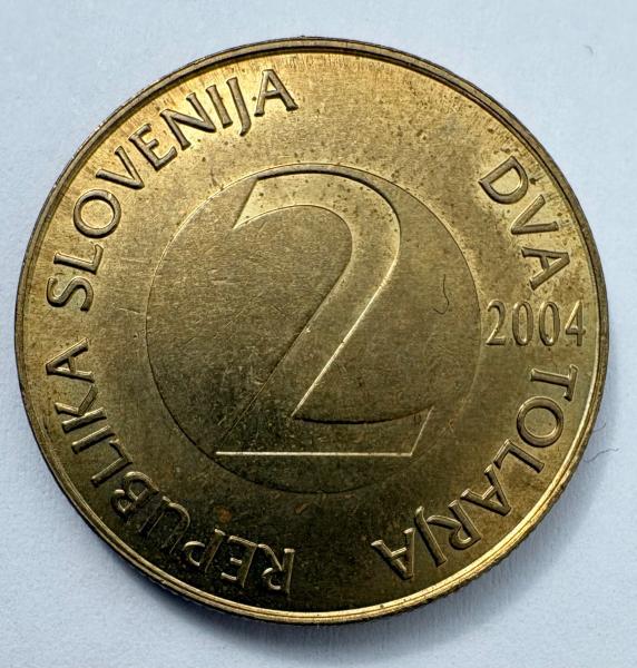 Slovėnija 2 tolar 2004