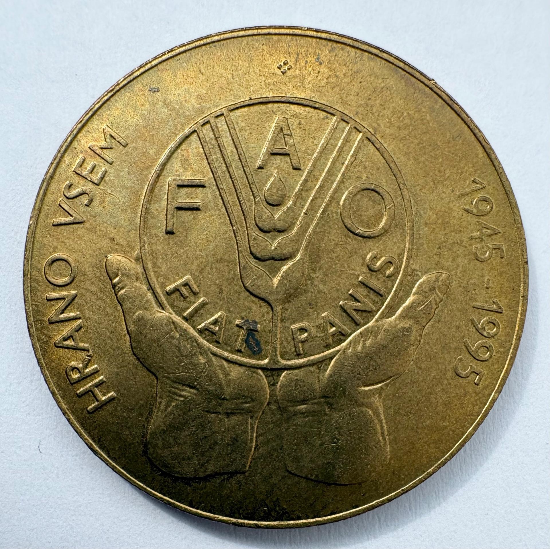 Slovėnija 5 tolar 1995 FAO