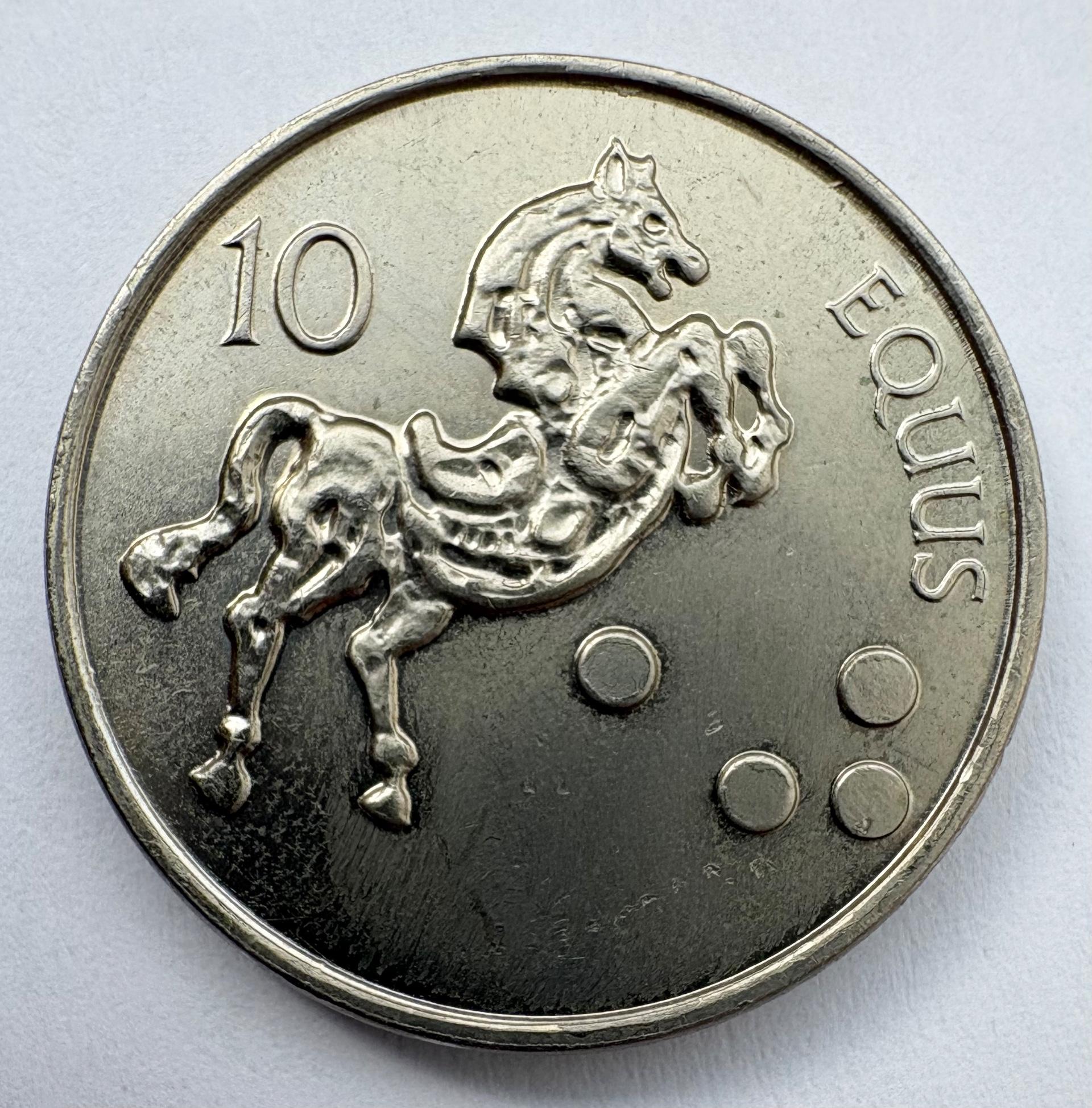 Slovėnija 10 tolar 2004