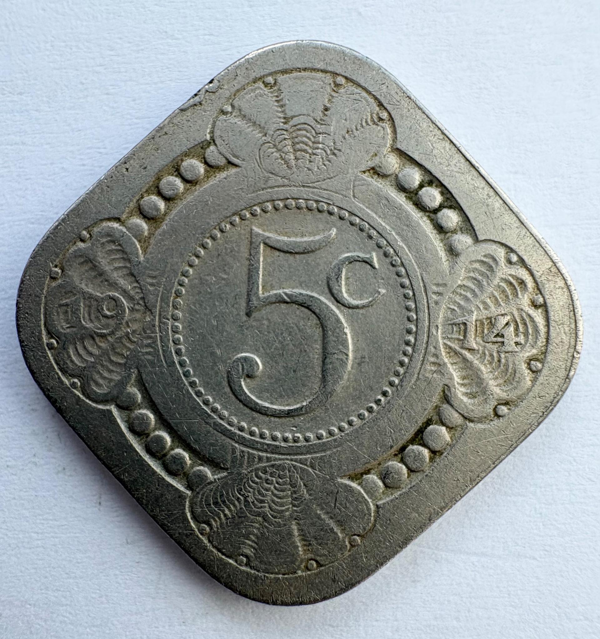 Nyderlandai 5 c 1914