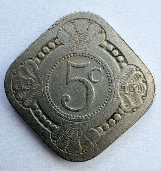 Nyderlandai 5 c 1914