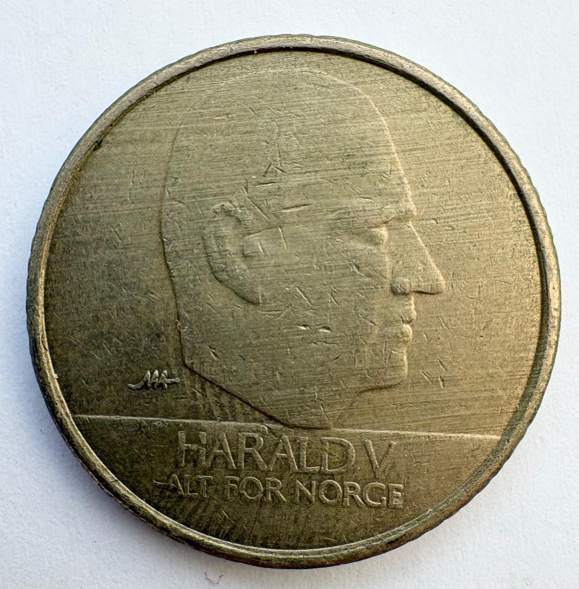 Norvegija 10 kr 1995