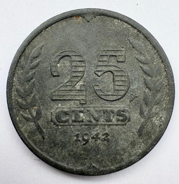 Nyderlandai 25 c 1942
