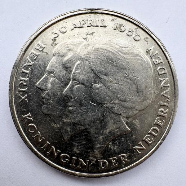 Nyderlandai 1 guldenas 1980