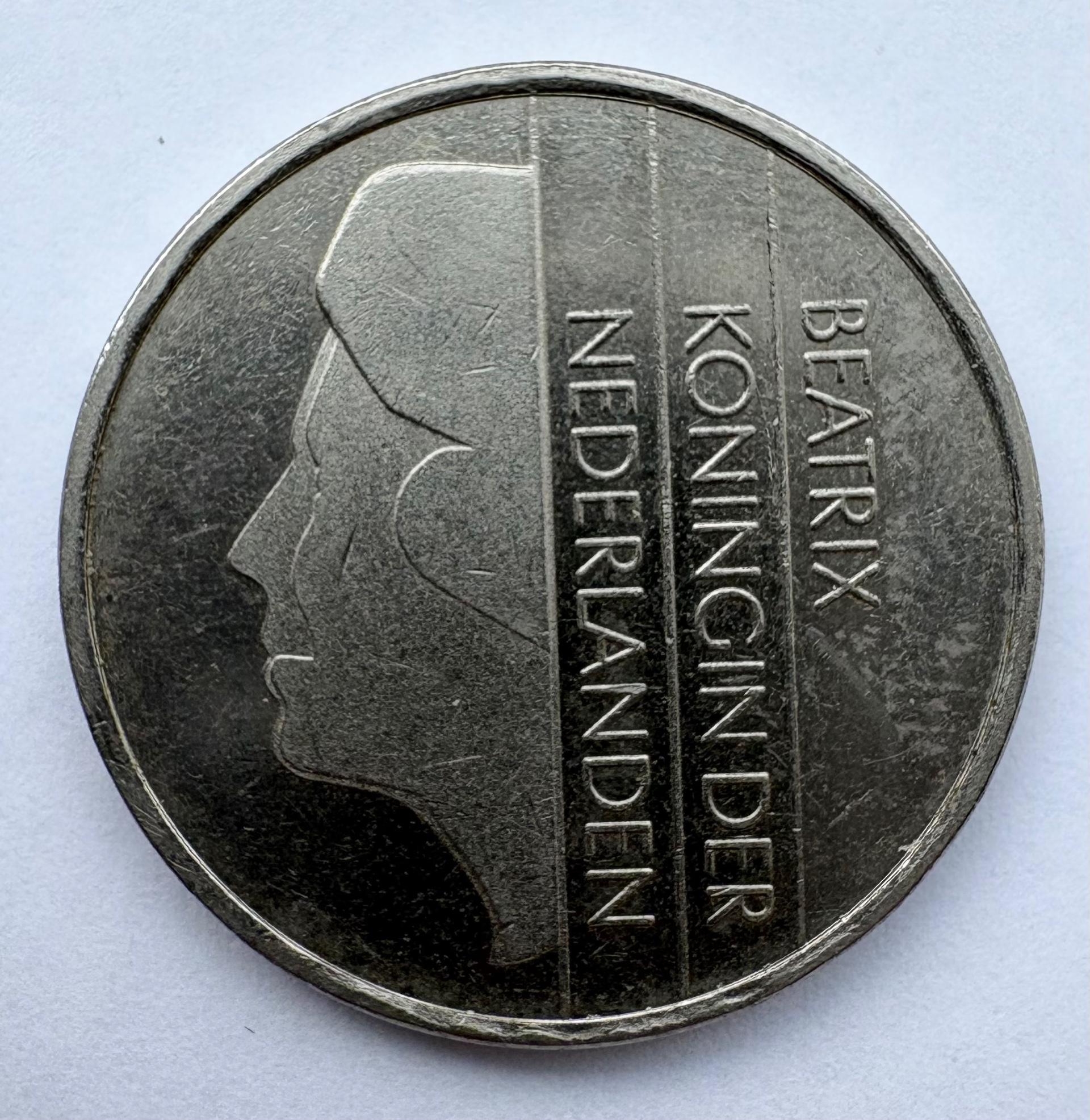 Nyderlandai 1 guldenas 1992