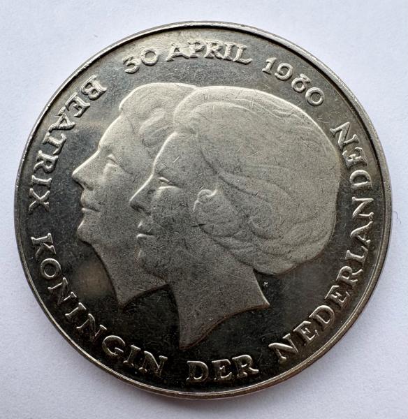 Nyderlandai 2 1/2 guldeno 1980