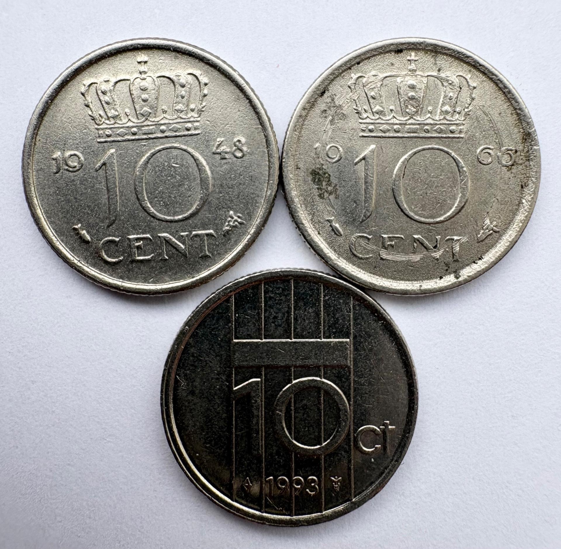Nyderlandai 10 c 1948, 1966, 1993