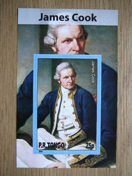 Tonga 2010 Keliautojai D.Kukas svarus #bd 