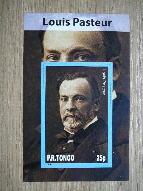 Tonga 2010 Mokslininkai L.Pasteras svarus #bd