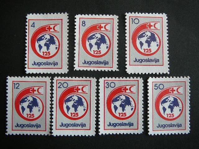 Jugoslavija Raudonasis Kryzius 1988 MNH #