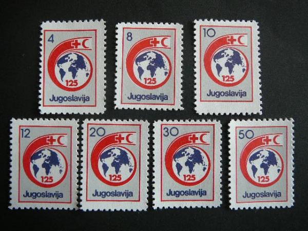 Jugoslavija Raudonasis Kryzius 1988 MNH #