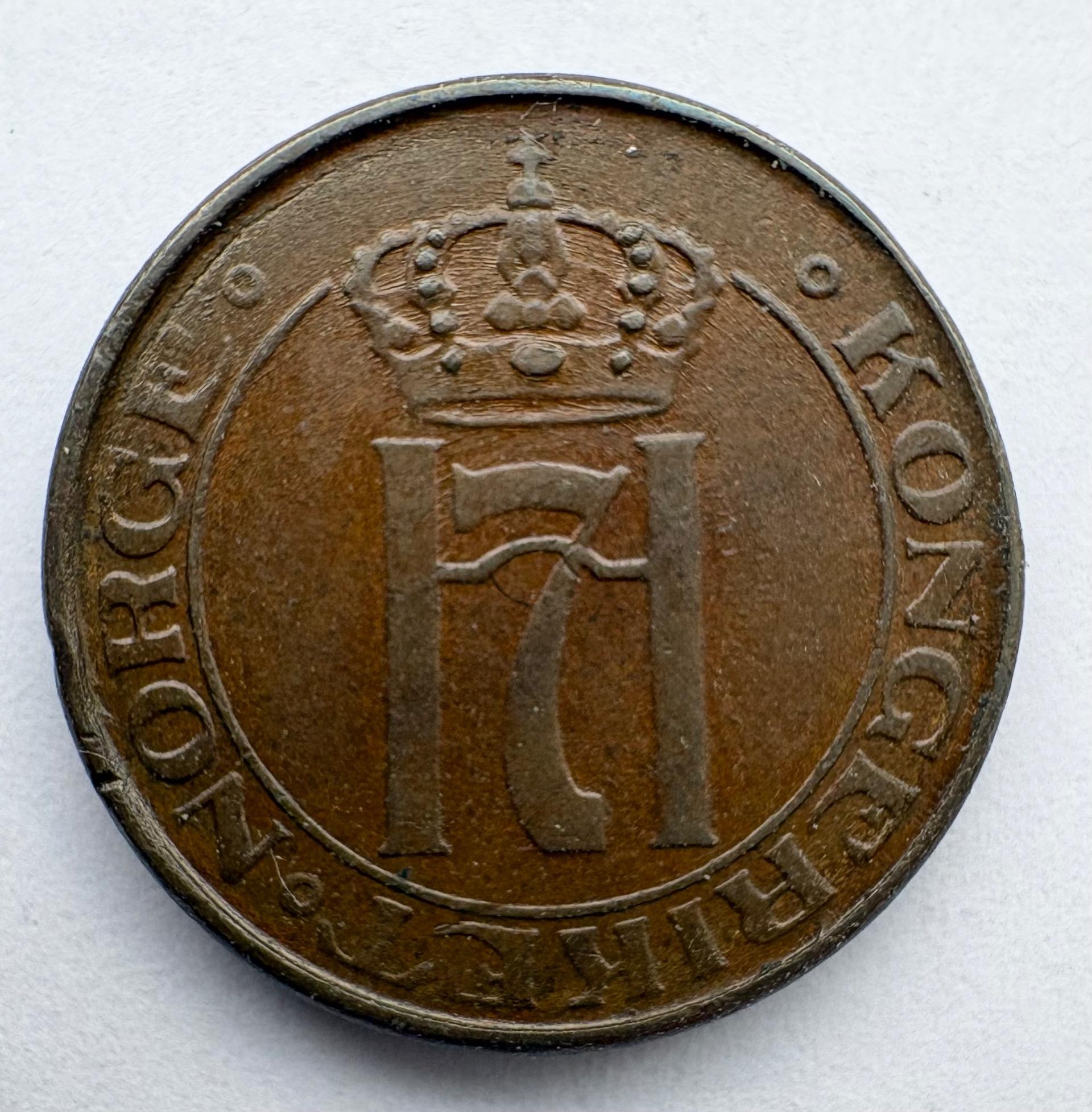 Norvegija 1 ore 1947