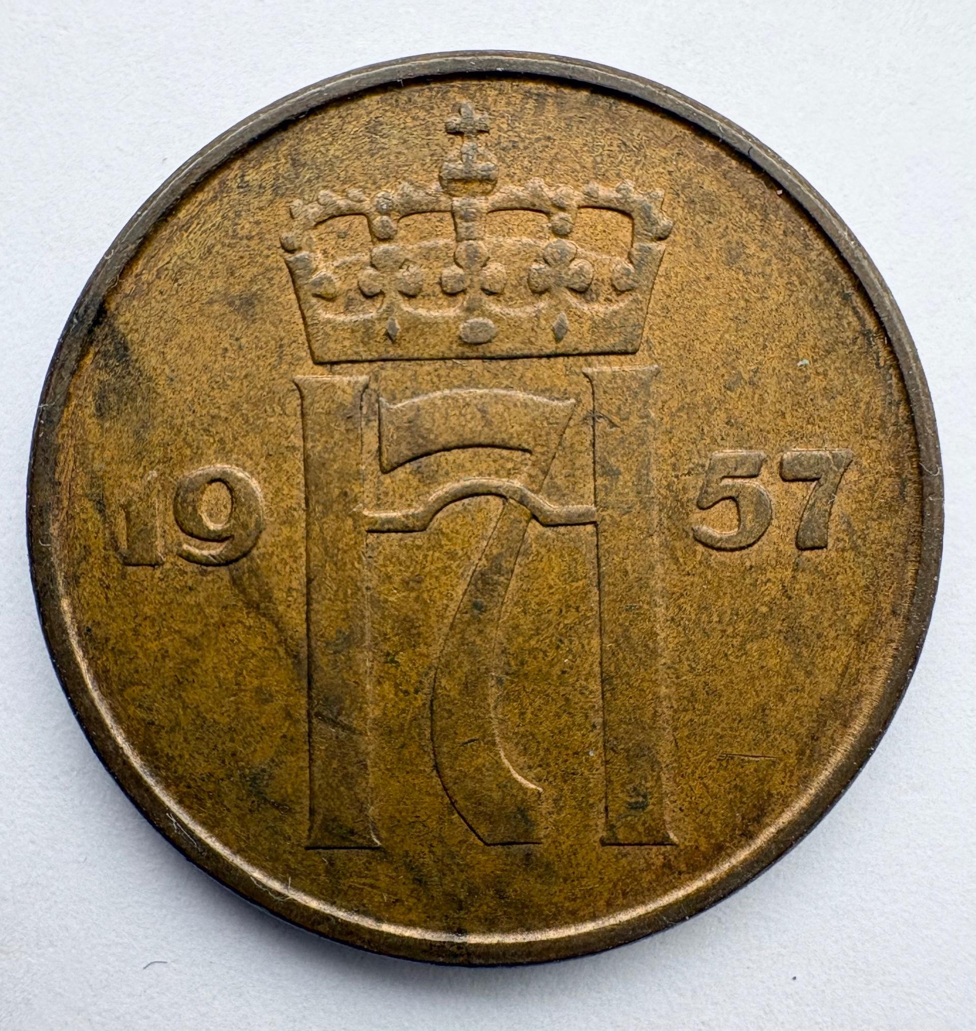 Norvegija 5 ore 1957