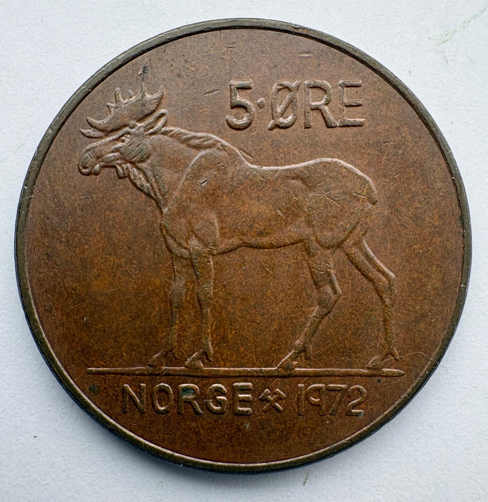 Norvegija 5 ore 1972