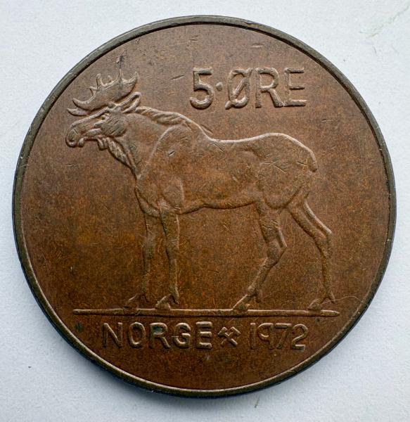 Norvegija 5 ore 1972