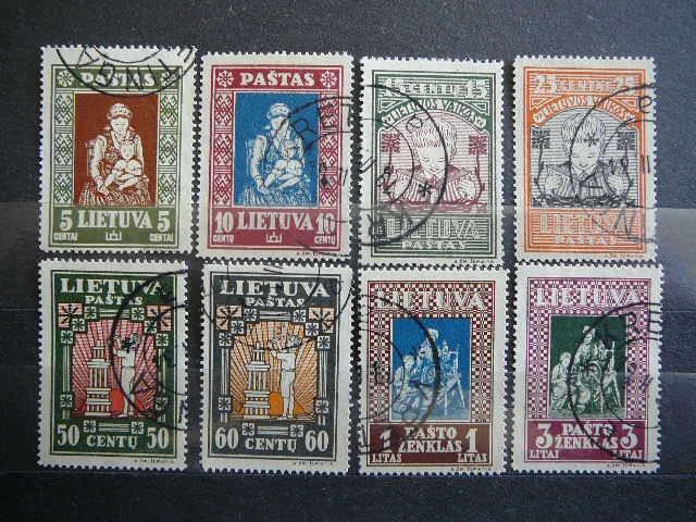 Lietuva 1933 364/1A Septyndieniai antsp. #