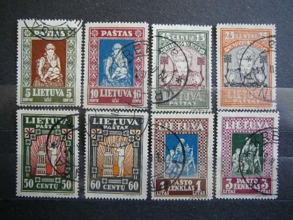 Lietuva 1933 364/1A Septyndieniai antsp. #