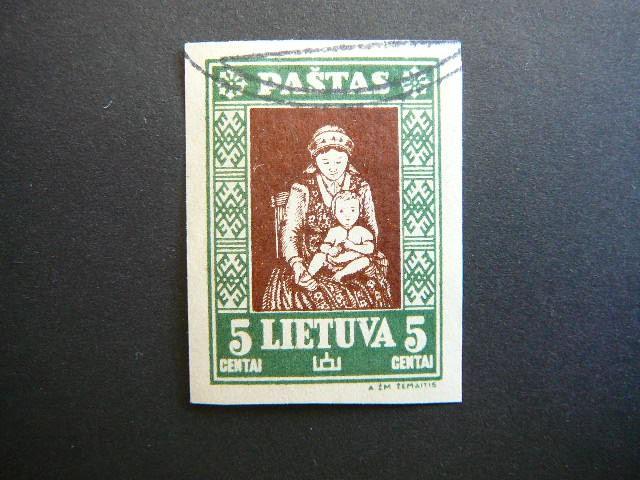 Lietuva 1933 364B Septyndieniai antsp. # 
