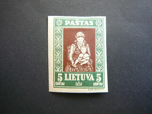 Lietuva 1933 364B Septyndieniai svarus MLH #