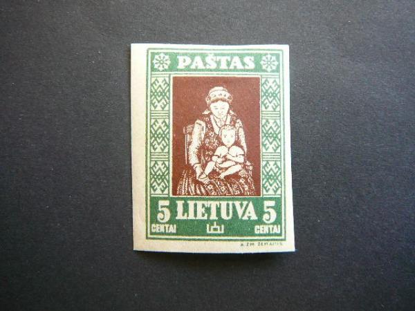 Lietuva 1933 364B Septyndieniai svarus MLH #