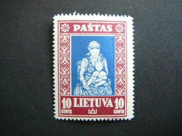 Lietuva 1933 365A Septyndieniai svarus MLH # 