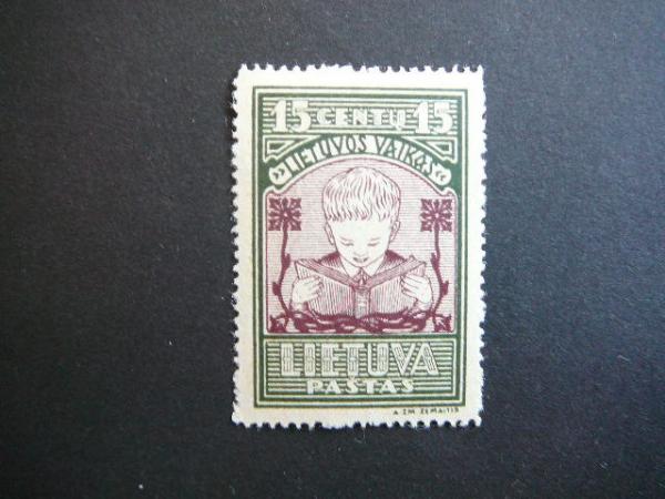 Lietuva 1933 366A Septyndieniai svarus MLH #1