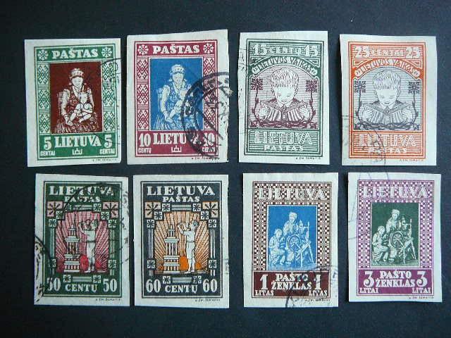 Lietuva 1933 364/1B Septyndieniai antsp. # 