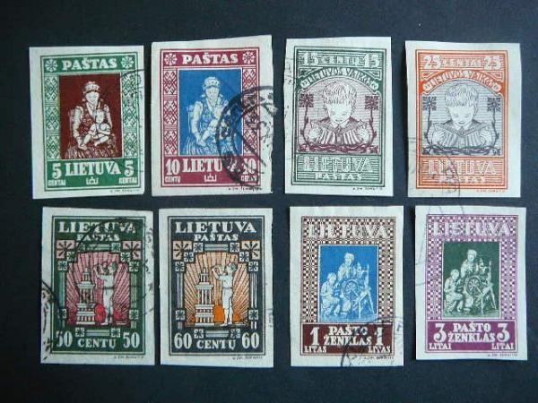 Lietuva 1933 364/1B Septyndieniai antsp. # 