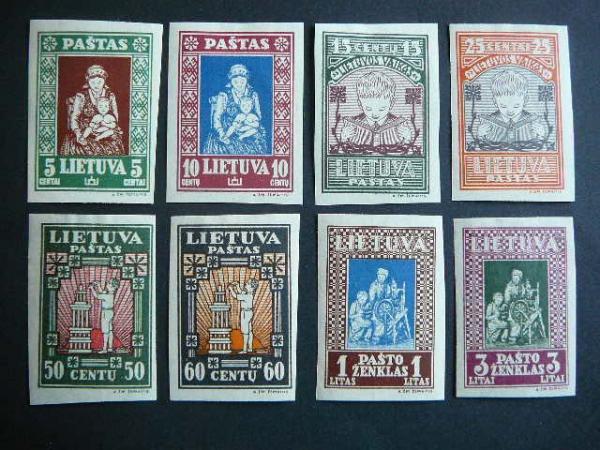 Lietuva 1933 364/1B Septyndieniai svarus MLH # 