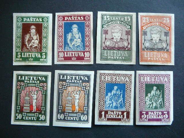 Lietuva 1933 364/1B Septyndieniai svarus MH #KK