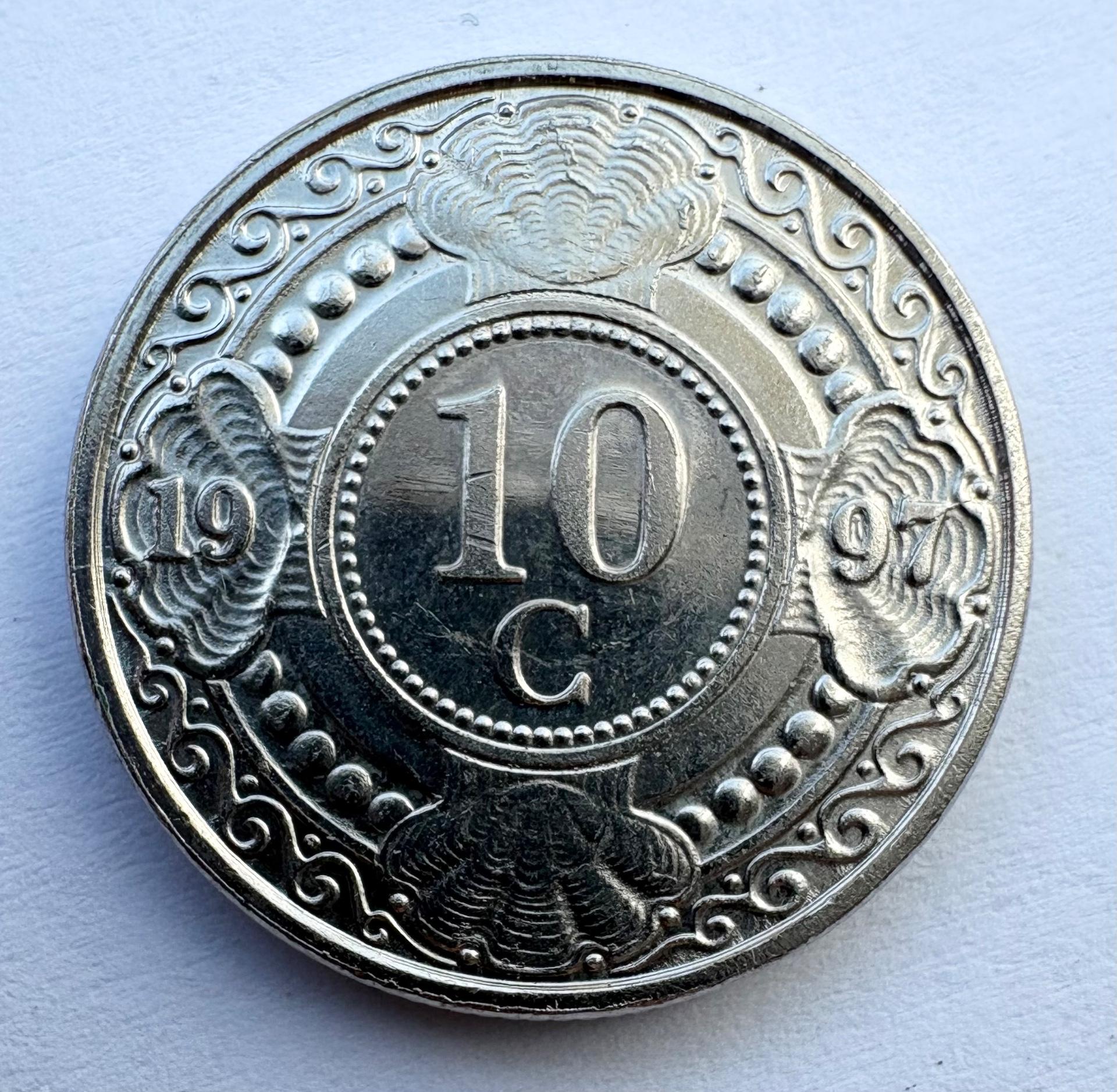 Nyderlandų Antilai 10 c 1997