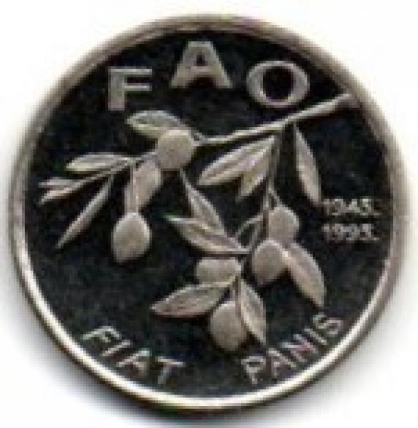Chorvatija. 20 lipų ( 50 metų FAO programai ) ( 1995 ) UNC