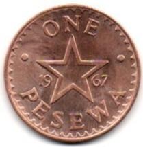 Gana.1 peseva ( 1967 )  UNC