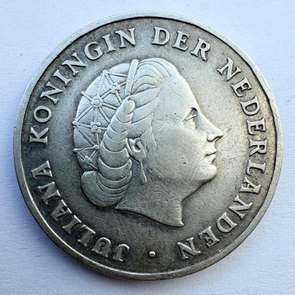 Nyderlandų Antilai 1 guldenas 1952 sidabras