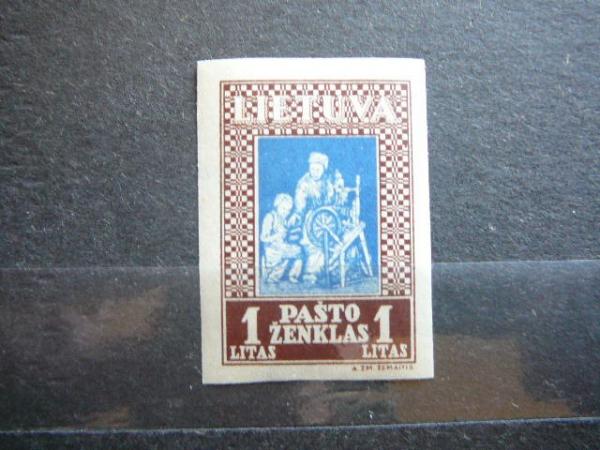 Lietuva 1933 370B Septyndieniai svarus MLH #